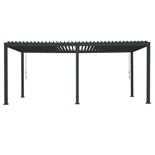 Mirador Adjustable Louvered Aluminum Pergola